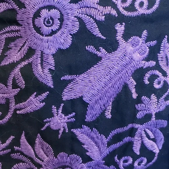 Betsey Johnson Insect/Spider/Fly Embroidered Dress - Picture 6 of 9